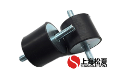 圓柱型橡膠減震器用于泵組安裝時(shí)，注意哪些？